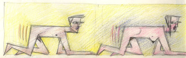 Boceto para un friso en el estudio