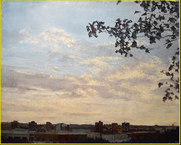 atardecer Oil Canvas Landscaping