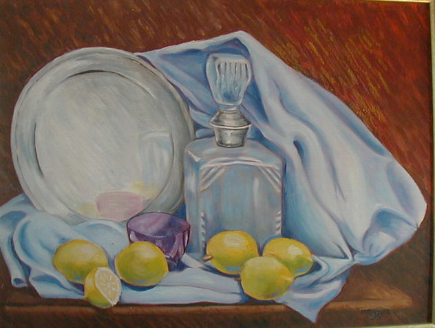 Bodegón con limones
