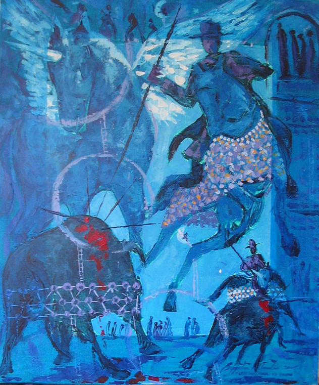UNICORNIO AZUL VERSUS TAURO DE LUNA