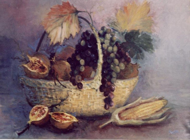 Otoño Oil Canvas Still Life Paintings