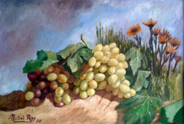 Uvas Oil Canvas Still Life Paintings