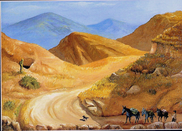 El Regreso Oil Canvas Landscaping