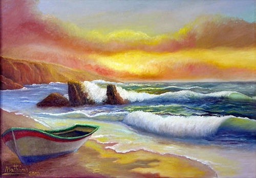 Amanecer Oil Canvas Landscaping