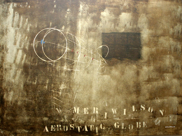 Meri Wilson Aerostatic Globe Mixed media Canvas Others