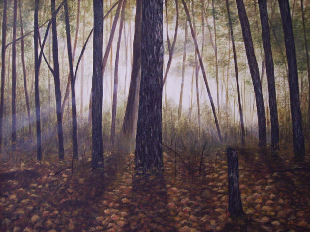 otoño Oil Canvas Landscaping