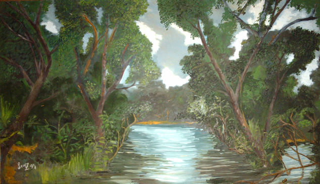 LA PAZ Oil Canvas Landscaping