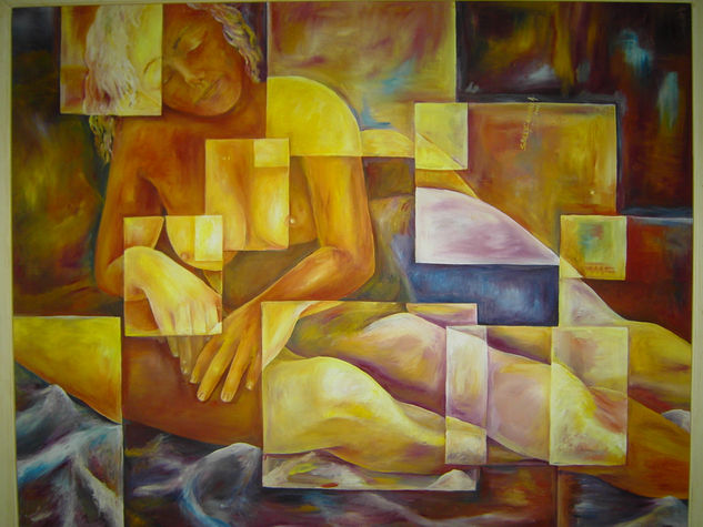 Retoño de un amor Oil Canvas Nude Paintings