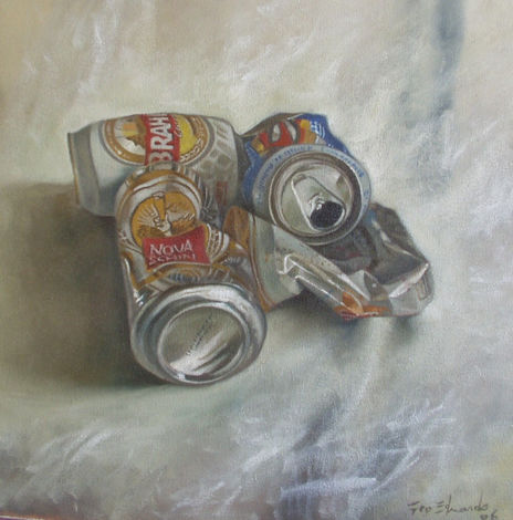 Latas de cervejas