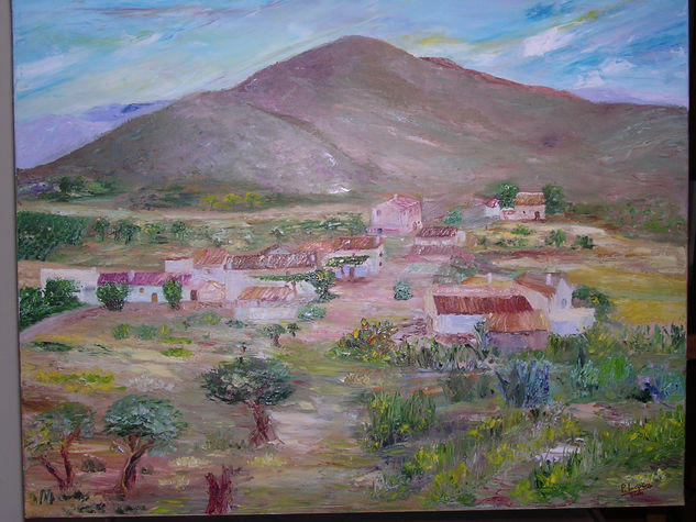 El Puntal Oil Canvas Landscaping