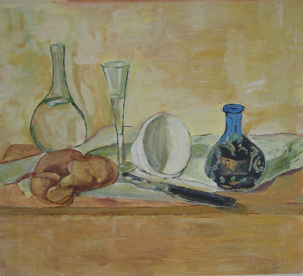 Estudio IV, copiando a Morandi Oil Paper Still Life Paintings