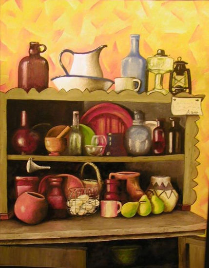 Los cachivaches de la abuela Oil Canvas Still Life Paintings