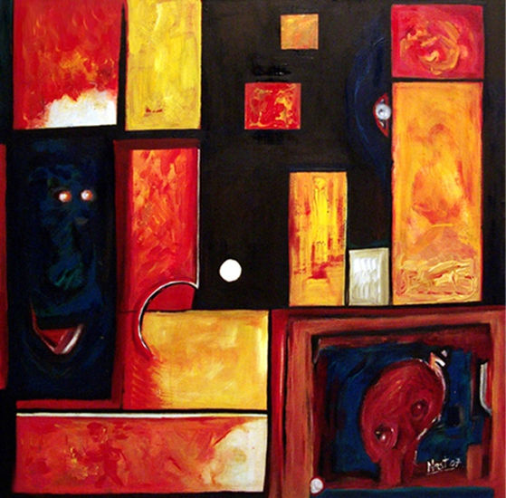 Infiernos Acrylic Canvas Others