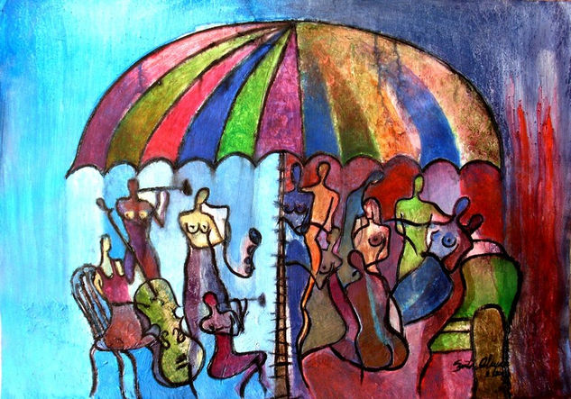 Protegenos de la lluvia y el Sol Acrylic Card Others