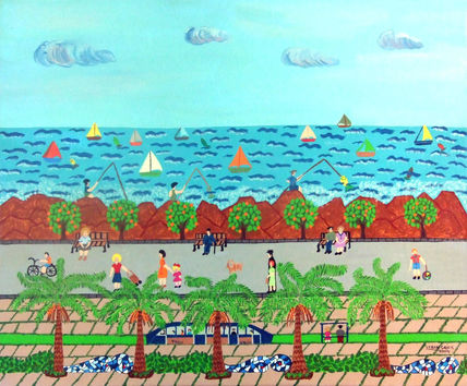Paseo del rompeolas