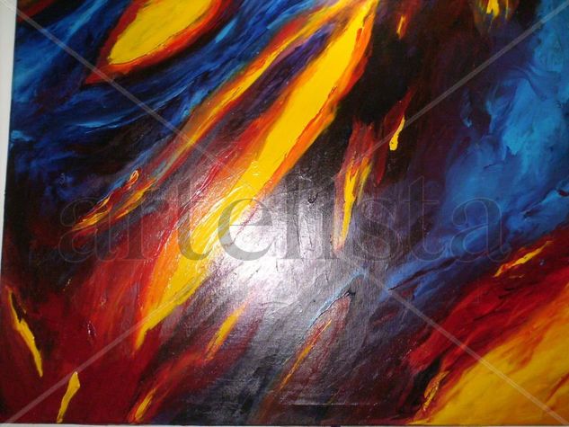 sentimiento suspendido Acrylic Canvas Others