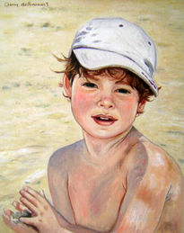 Niño en la playa