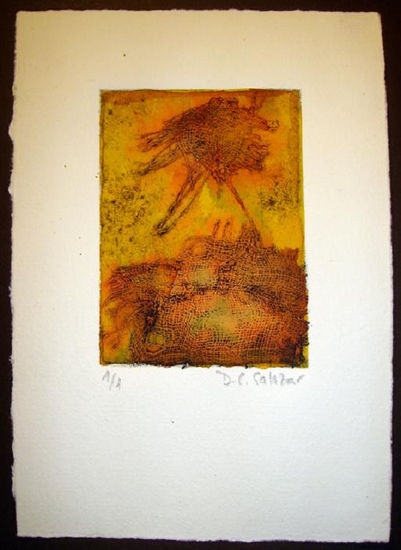 Girasol Monoprint