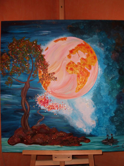 Mundo diferente Oil Canvas Landscaping