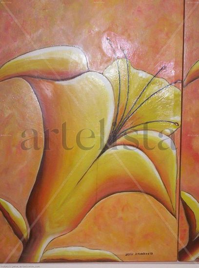 FLOR DEL CAMPO#2 Oil Canvas Landscaping