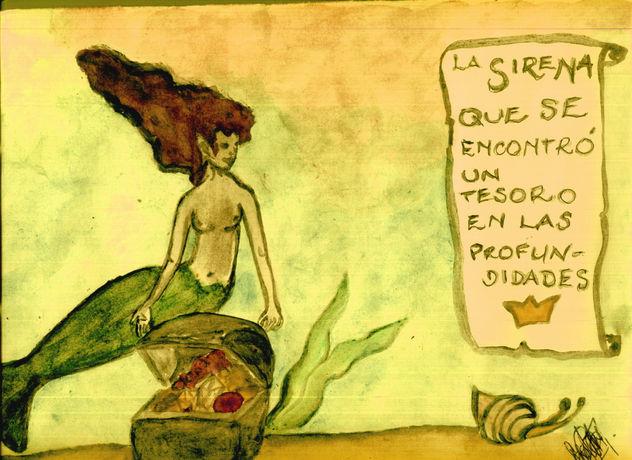 La Sirena que encontró el tesoro