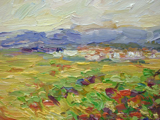 paisaje rural Oil Canvas Landscaping