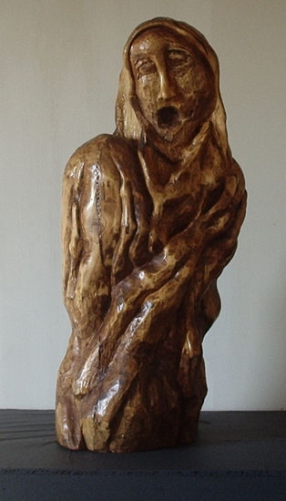 VIRGEN Madera Figurativa