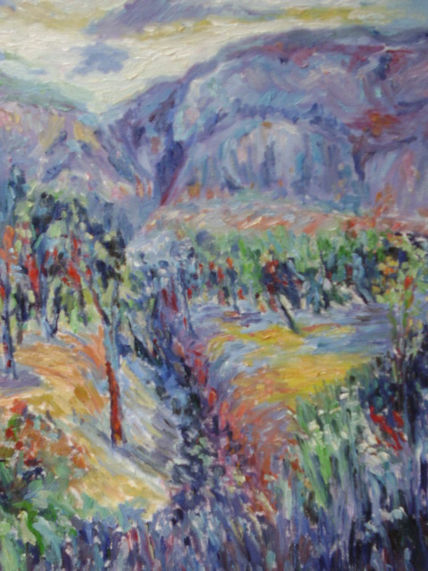 Montañas azules