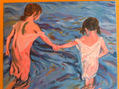 niñas en el mar de sorolla