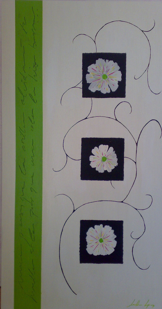 CUADRO MODERNO. PRIMAVERA