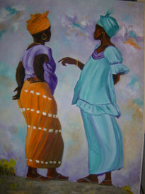 Dos mujeres africanas