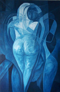 Desnudo azul.