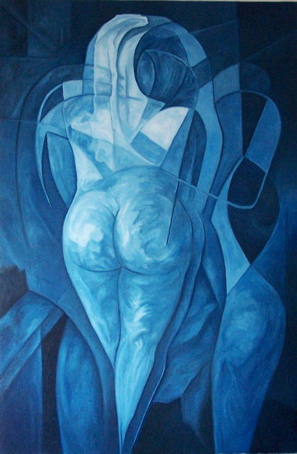 Desnudo azul.