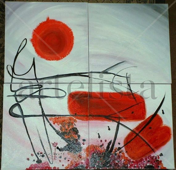 4 x Zen Oil Canvas Others