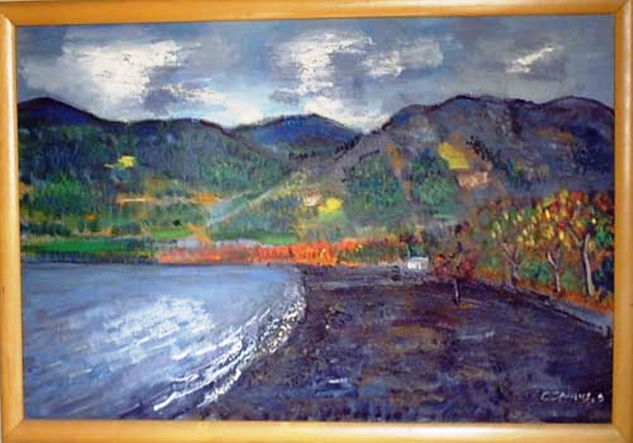 Pucon-Chile Oil Canvas