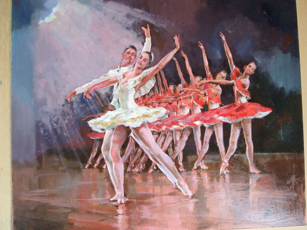 Ballet Acrílico Cartulina