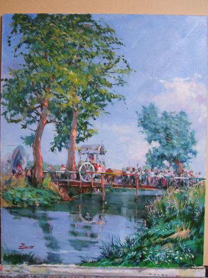 El Rocío Oil Panel Landscaping