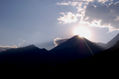 Tapando el sol con un volcán