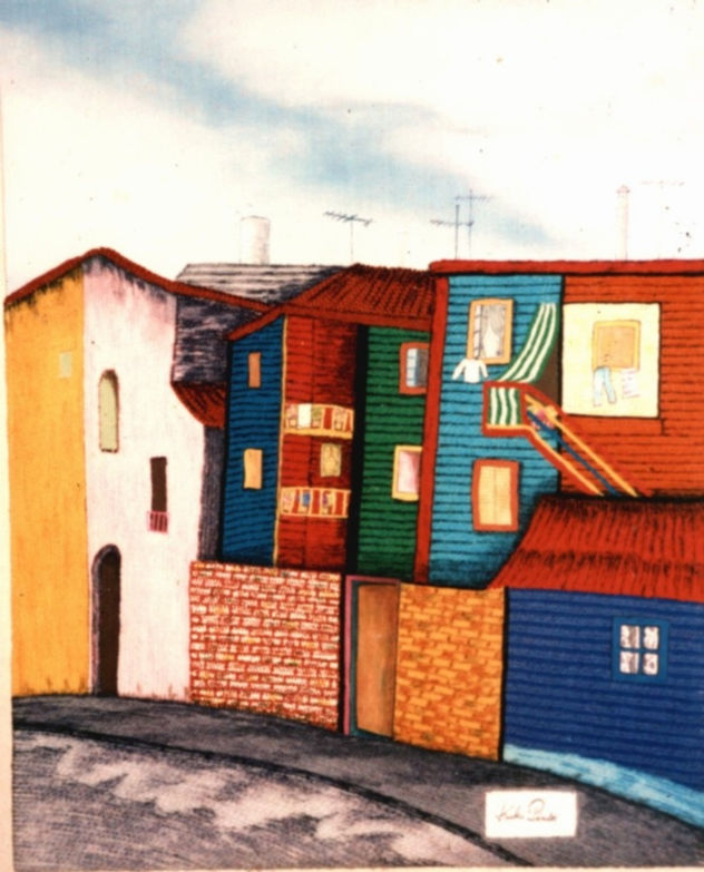 Calles de la Boca Argentina