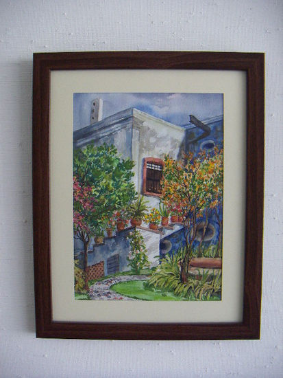 Un rincon de mi hacienda Watercolour Others