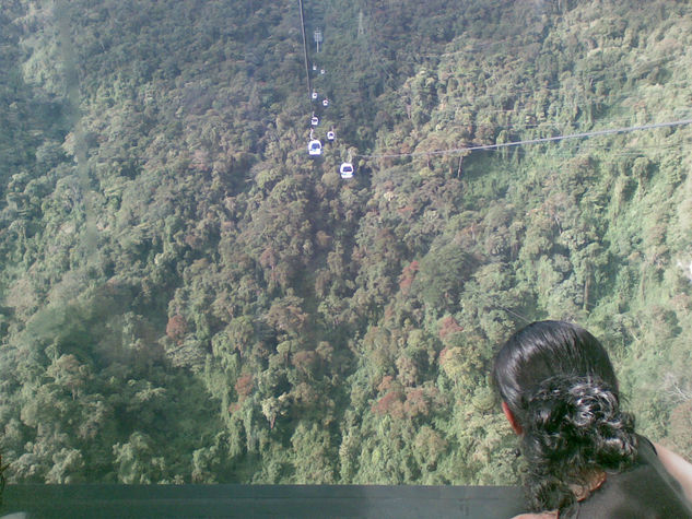 Un moño en el teleférico 