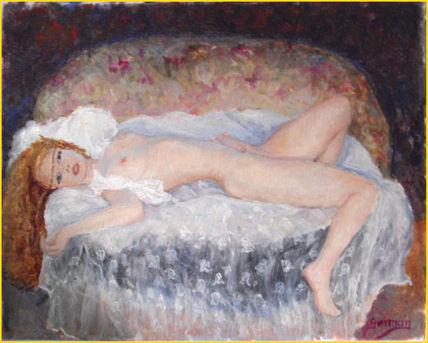 Desnudo tendido