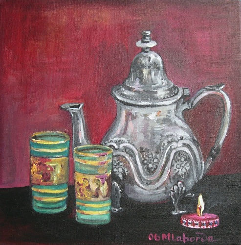 Tetera Acrylic Canvas Still Life Paintings