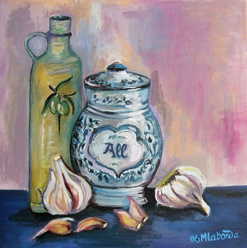 All i oli Acrylic Canvas Still Life Paintings