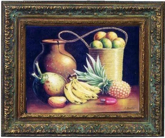 bodegon , de frutas dominicanas 7 Oil Canvas Landscaping