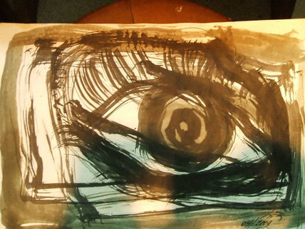 Ojos cafe