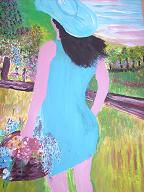 Mujer Oil Canvas Landscaping