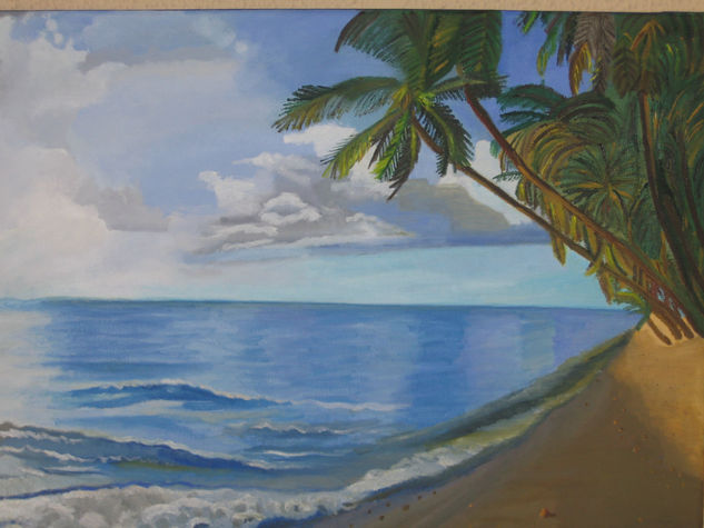 La Isla Oil Canvas Marine Painting