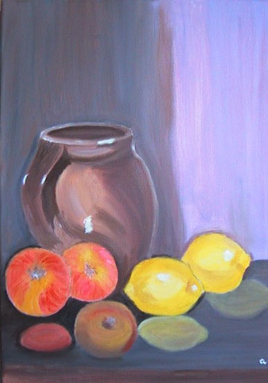 Bodegón 1 Oil Canvas Still Life Paintings