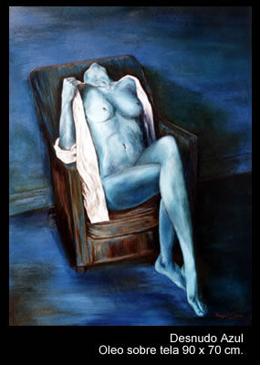 Desnudo Azul Oil Canvas Nude Paintings